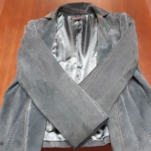Women's suede leather jacket